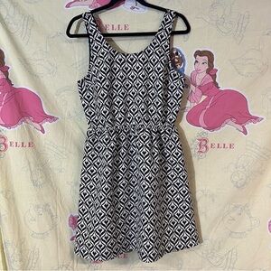 H&M Divided Geometric Mini Dress